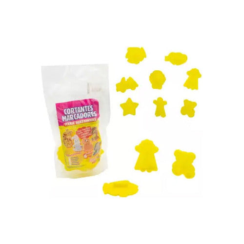 Set 8 Moldes Para Masas