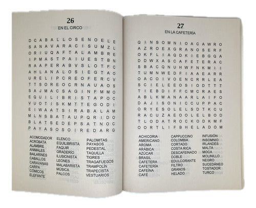 Libro Sopa De Letras Formato Grande