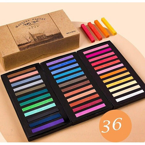 Barras Pastel Seco 36 Colores