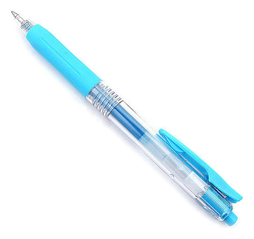 Lápiz Roller Retráctil Tinta Gel Colores Sarasa 0.7mm Zebra