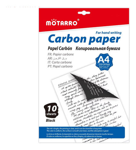 Papel Calco Azul 10 Hojas