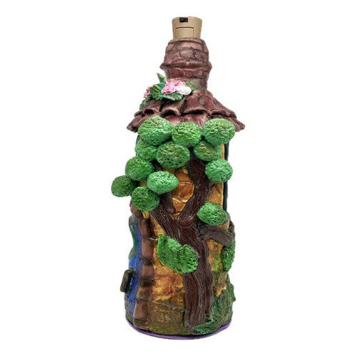 Botella Decorativa Con Luz Artesanal