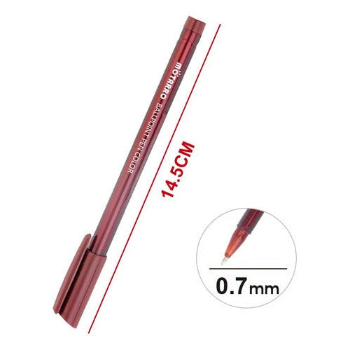 Lapices Pasta 10 Colores Punta Bola 1.0 Mm