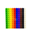 Cubos Conectores Multiencaje 10 Colores 100 Unidades En Caja