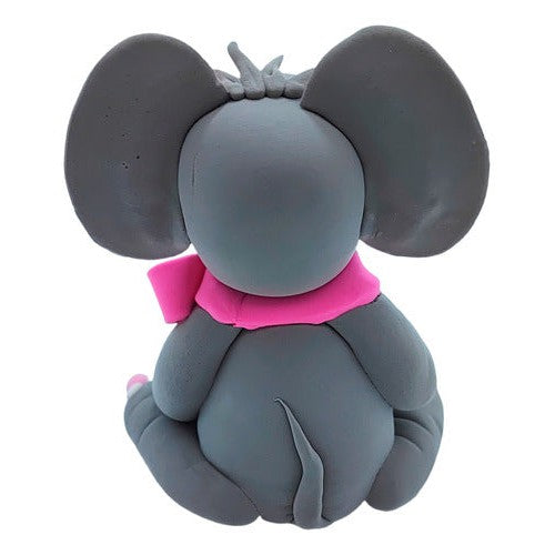 Elefante Infantil De Goma Eva 3d Figura Decorativa