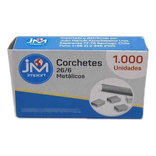 Corchete 26/6 1000 Unidades
