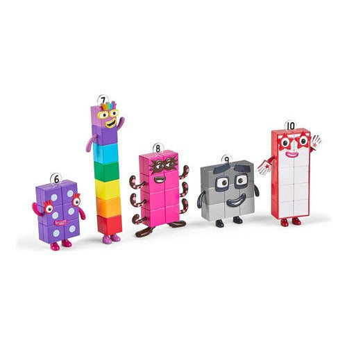 Figuras Numberblocks Amigos Del Seis Al Diez
