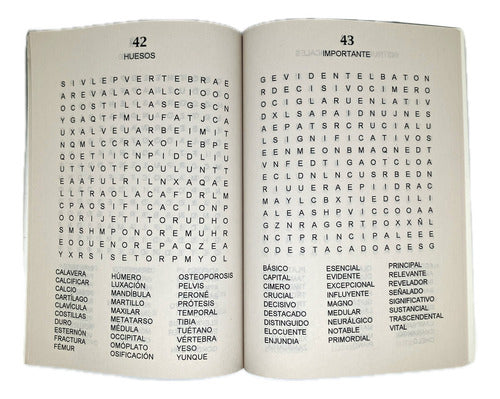 Libro Sopa De Letras Formato Grande
