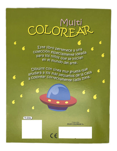 Libro Colorear Jumbo Color Tomo 1