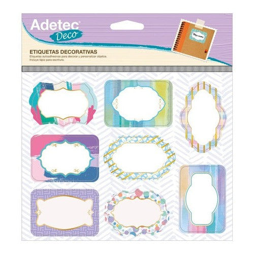 Etiquetas Decorativas Diseños Adetec