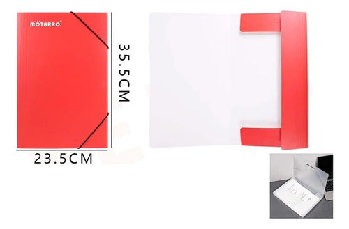 Carpeta Con Elástico Oficio