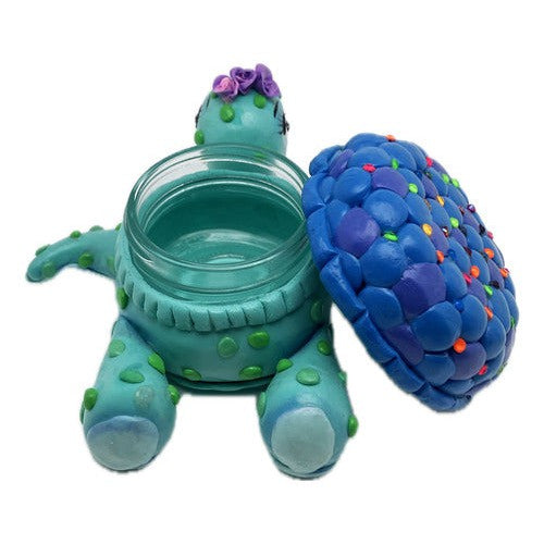 Frasco Decorativo Souvenir Tortuga Artesanal