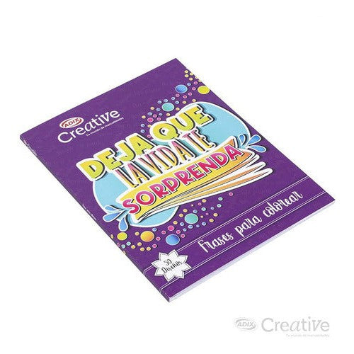 Libro Para Pintar Frases Creative