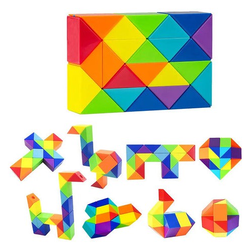 Cubo Mágico Magic Snake 24 Pzs