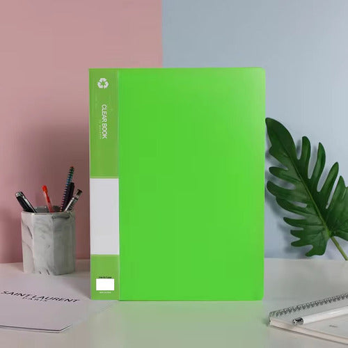 Carpeta Plástica A4 40 Fundas