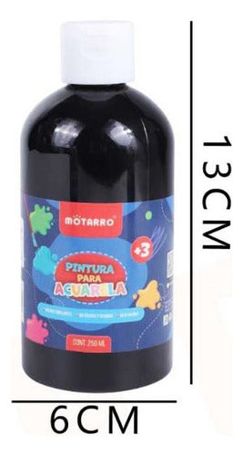 Tempera Acuarela Pote 250 Ml Escolar