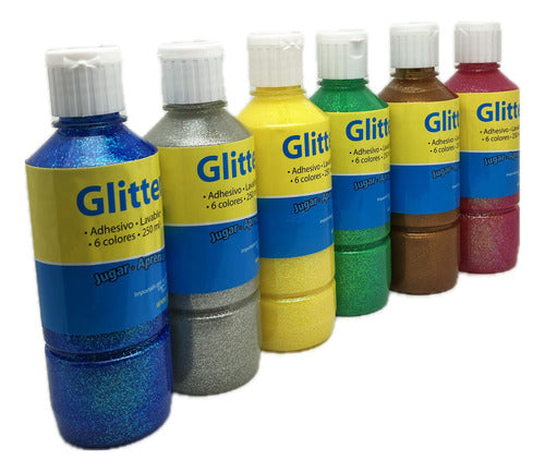 Adhesivo Glitter 250 Ml Manualidades