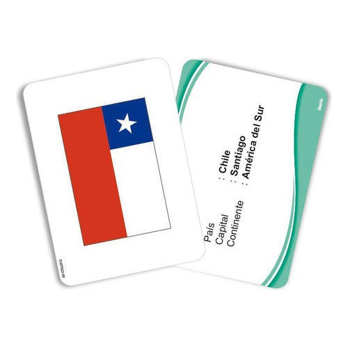 Láminas Didacticas Banderas Del Mundo