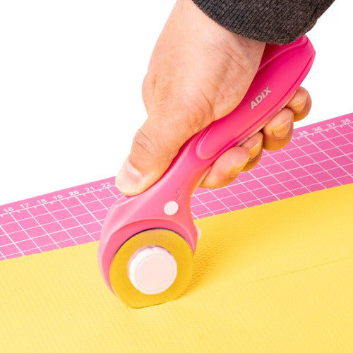 Cuchillo Rotativo 45 Mm Rosado