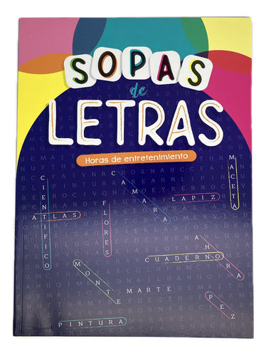 Libro Sopa De Letras Formato Grande