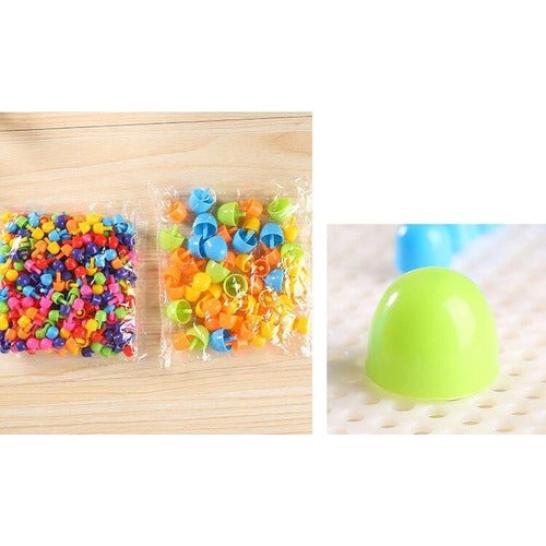 Juego Puzzle 3d De 296un Setas Plásticas