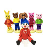 Figuras Payaso Plim Plim Y Sus Amigos En Goma Eva