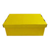 Caja Cartón Escolar 28x17,5x10,5 Cm Amarilla