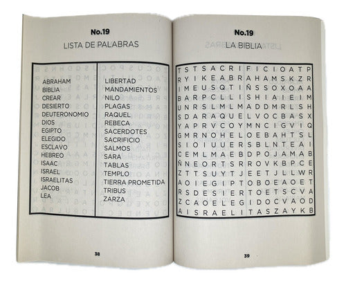 Libro Sopa De Letras Formato Grande
