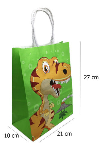 Bolsa De Regalo Mediana Niños 21x27x10 Cm