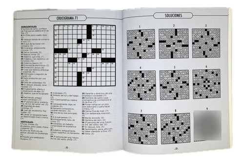 Libro Crucigramas Formato Grande