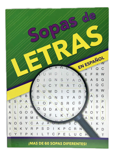 Libro Sopa De Letras Formato Grande