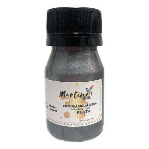 Pintura Decorativa Metalizada 30 Ml Manualidades