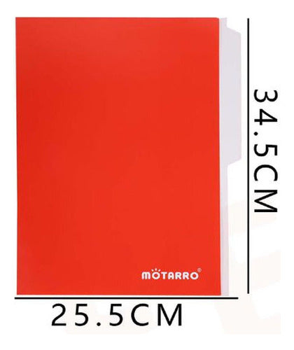 Carpeta Cartulina Pigmentada 25.5x34.5 Cm Pack 5 Un