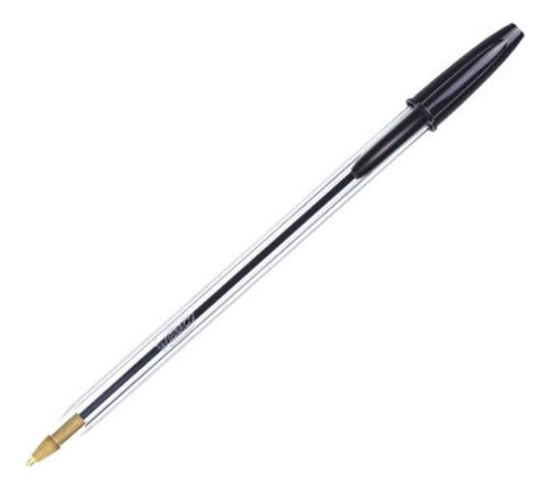 Lápiz Pasta Punta Media 1 Mm Bic 2 Unidades