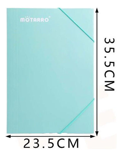 Carpeta Con Elástico Oficio