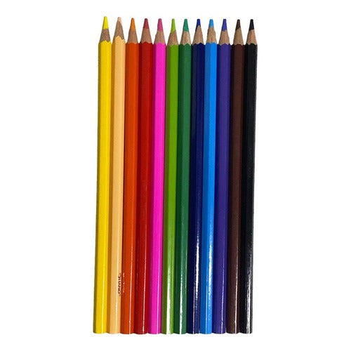 Lápices Acuarelables 12 Colores