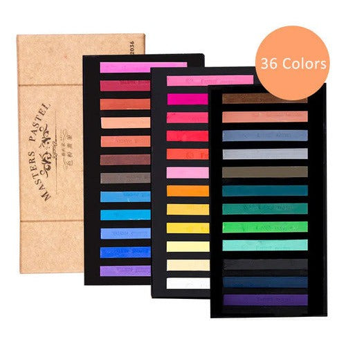 Barras Pastel Seco 36 Colores
