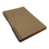Libreta Hojas De Papel Kraft Reciclado 14x20 Cm Ecológica