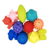 Set De 10 Pelotas De Goma Diferentes Texturas