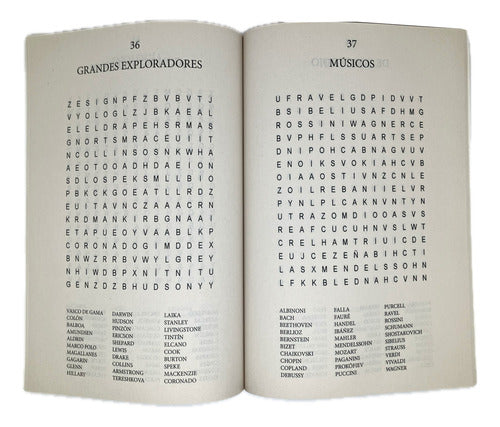 Libro Sopa De Letras Formato Grande