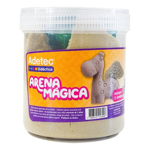 Arena Mágica 450gr + Moldes Adetec