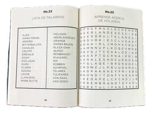 Libro Sopa De Letras Formato Grande
