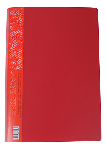 Carpeta Plástica Oficio Con Gusano Datazone