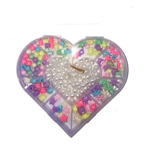 Kit Para Hacer Pulseras O Collares Corazón