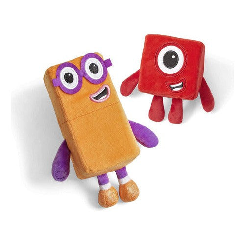 Numberblocks Peluches Numero Uno Y Dos