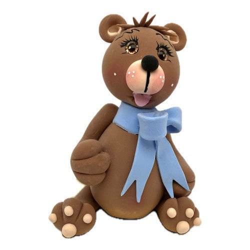 Osito Baby De Goma Eva 3d Figura Decoratva