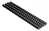Barras De Silicona Negra 11 Mm 18 Cm (4 Un)