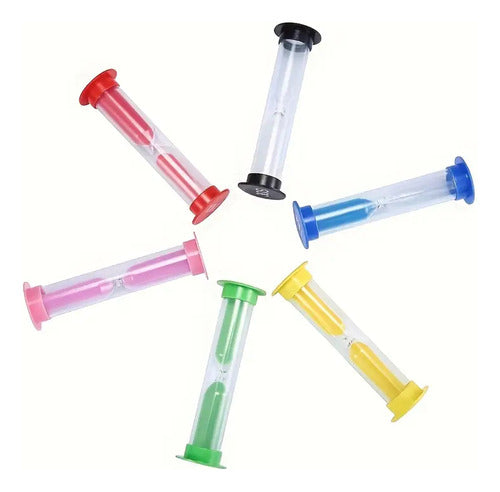 Set 6 Mini Reloj Arena Escolar