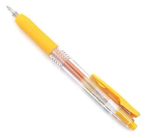 Lápiz Roller Retráctil Tinta Gel Colores Sarasa 0.7mm Zebra