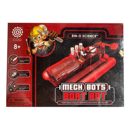 Set Eléctrico Escolar Base De Barco A Motor